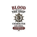 Blood Builds the Ship -Sticker