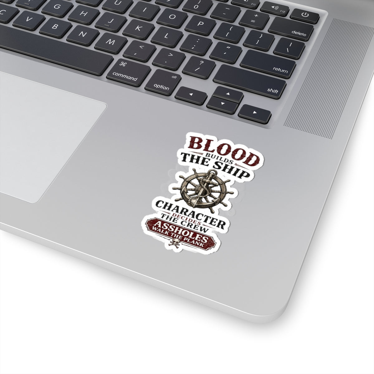 Blood Builds the Ship -Sticker